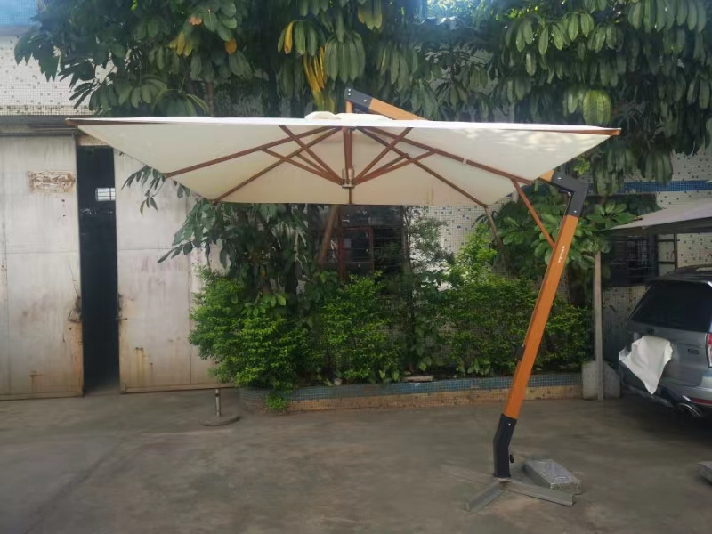 High Quality Rectangular Outdoor Waterproof Garden Umbrella Modern Style Patio Umbrella for Patio Park Hotel & Hall Use