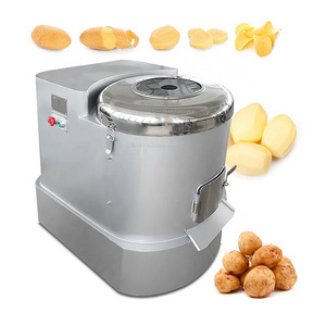 15Kg 30Kg Industrial Commercial Electric Automatic Small Sweet Potato Peeler Cleaning Washing And Potato Peeling Machine