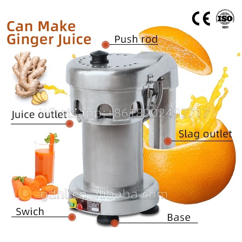 Summer Fruit Vegetable Juicer Machine Juice Juicer Cold Press Juicer Commercia Apple Wooden Case Motor Silver Provided 220V HL