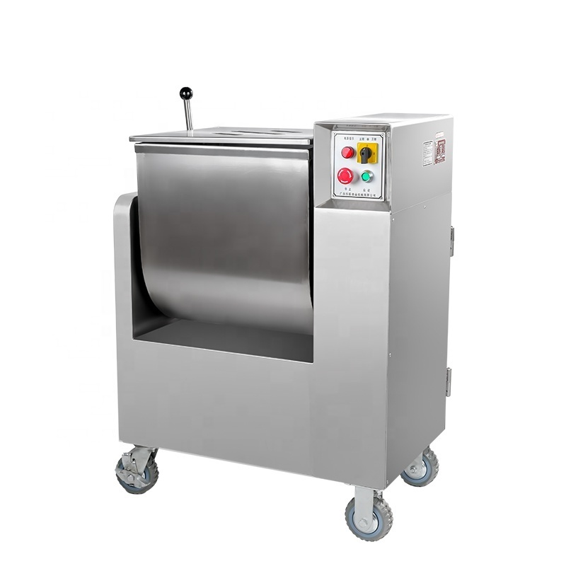 New Lar Capacity Stainless Steel Electric Meat and Vetable Stuffing Mixer Forward and Reverse Mixing Machine for Restaurants