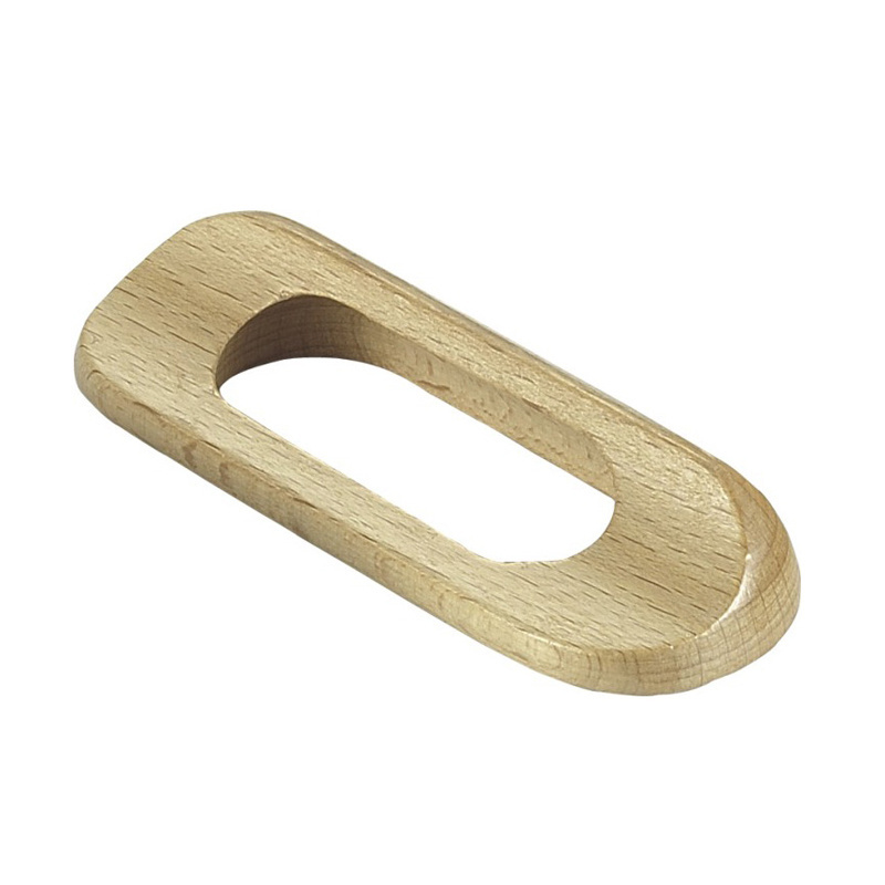 Wholesale modern cabinet knob push wooden handle