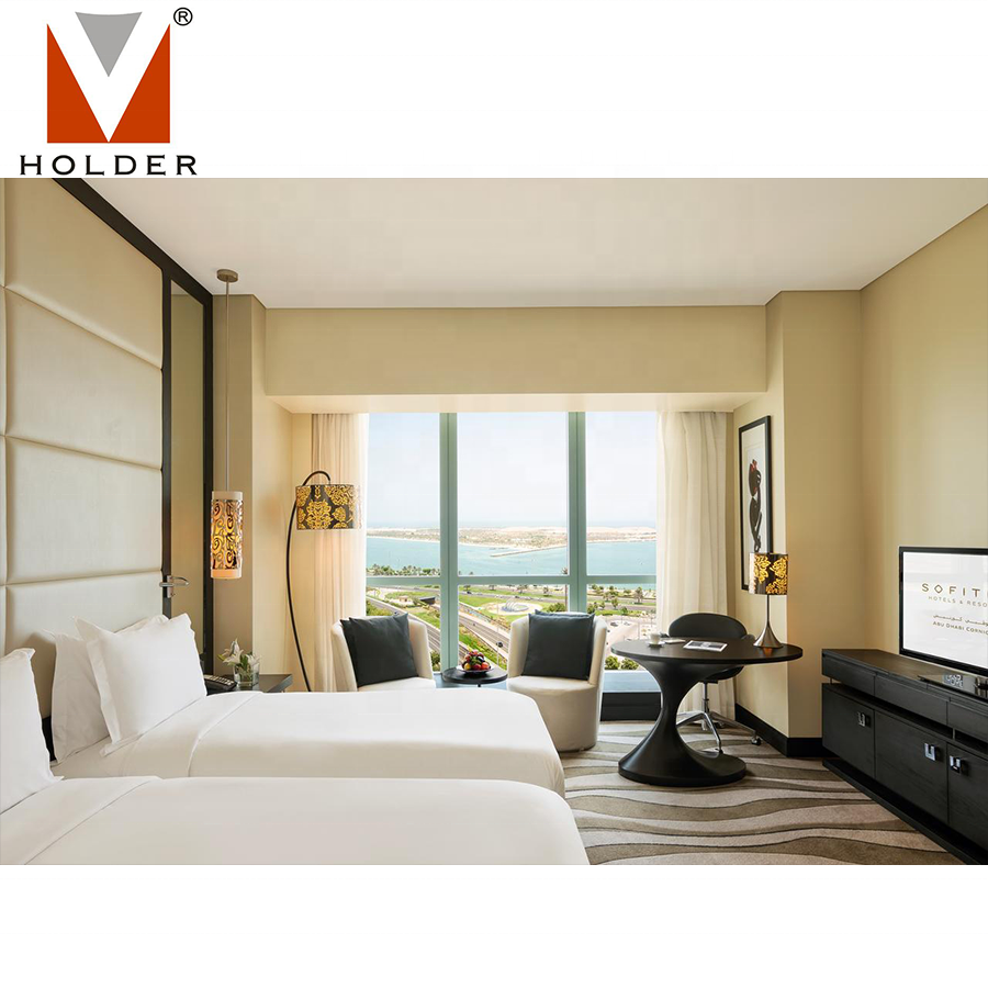 HDB-536 custom 5 star hotel JW marriott luxury modern hotel bedroom furniture set hotel furniture