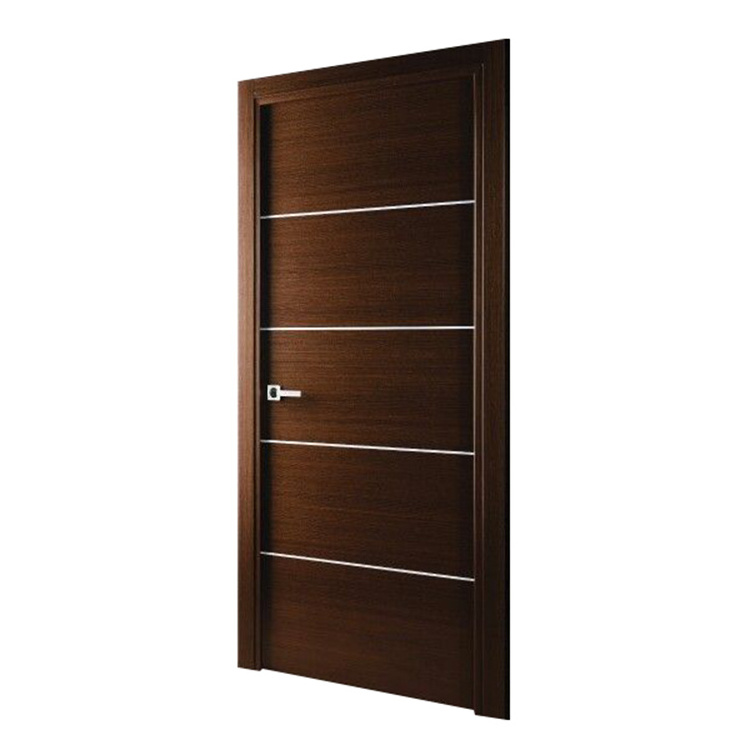 Factory directly expensive ventilated prehung modern wooden mdf interior door