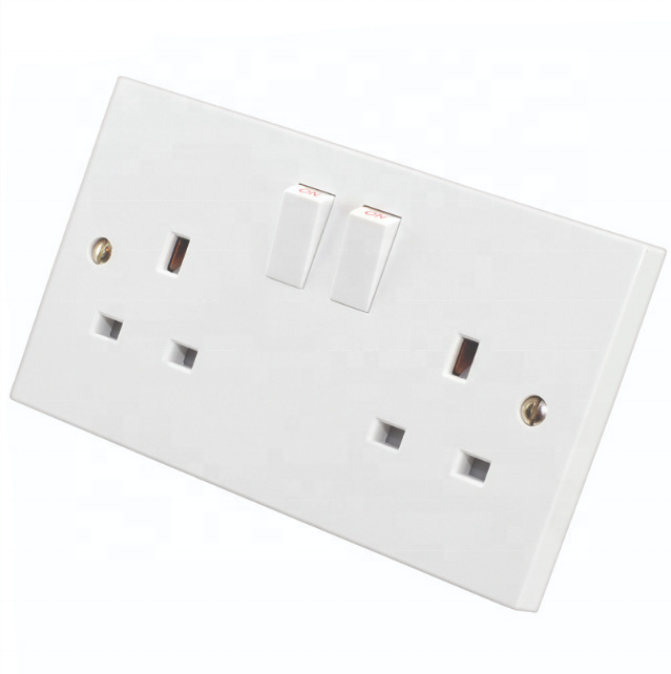 Am Series White Smart American General Interruptor Switch Socket Us Standard Pc Wall Light Electrical Sockets And Switches