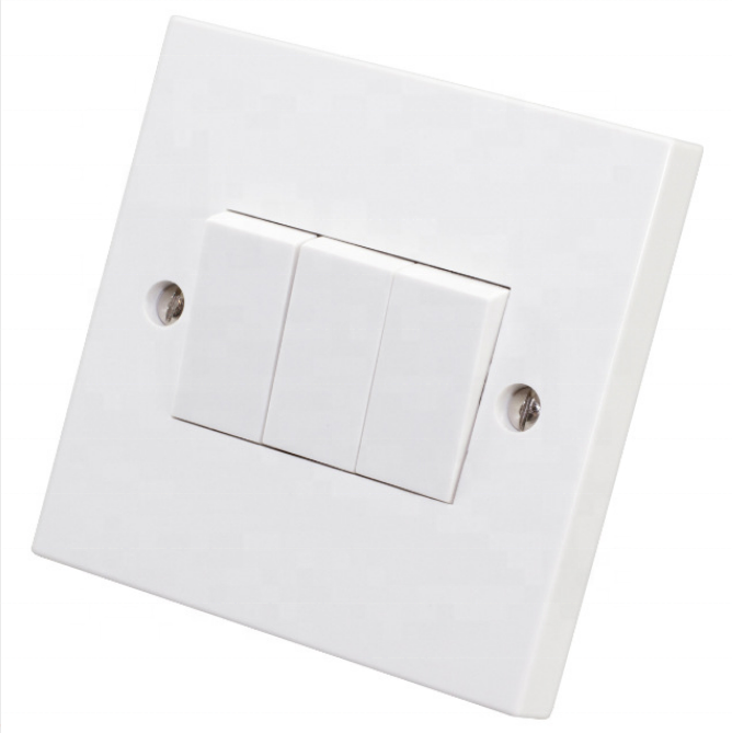 Am Series White Smart American General Interruptor Switch Socket Us Standard Pc Wall Light Electrical Sockets And Switches