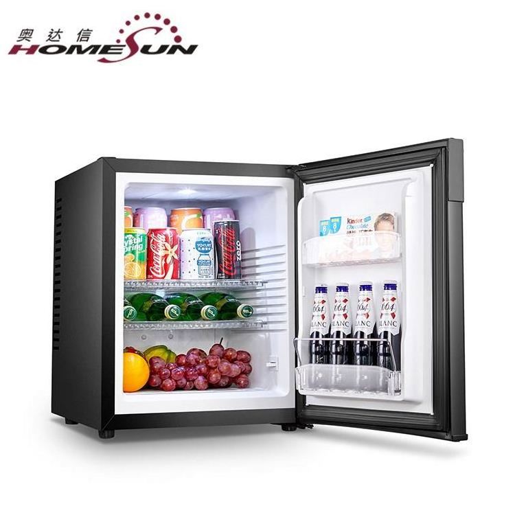 BCH-28B Guest Room No Noise Hotel Mini Fridge 28L With Lock, Hotel Mini Bar/Mini Drink Cooler