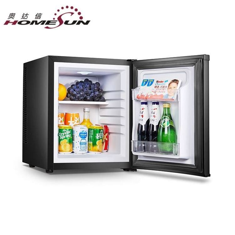 BCH-28B Guest Room No Noise Hotel Mini Fridge 28L With Lock, Hotel Mini Bar/Mini Drink Cooler