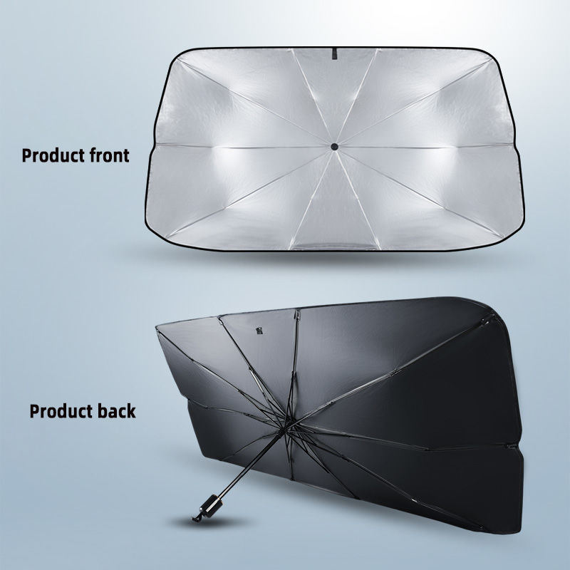 2023 Car Sunshade Umbrella UV Protection Car Umbrella Tents Portable Car Window Solar Sunshade Umbrella