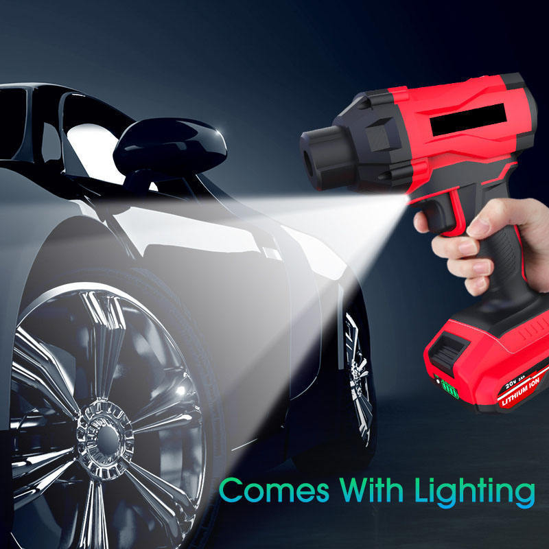 Red Usb Charging Multifunctional portable car inflatable pump intelligent wireless tire tire pressure pump car air pump