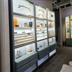 Interior Glasses Counter Sunglasses Display Rack For Glasses Store Retail Display