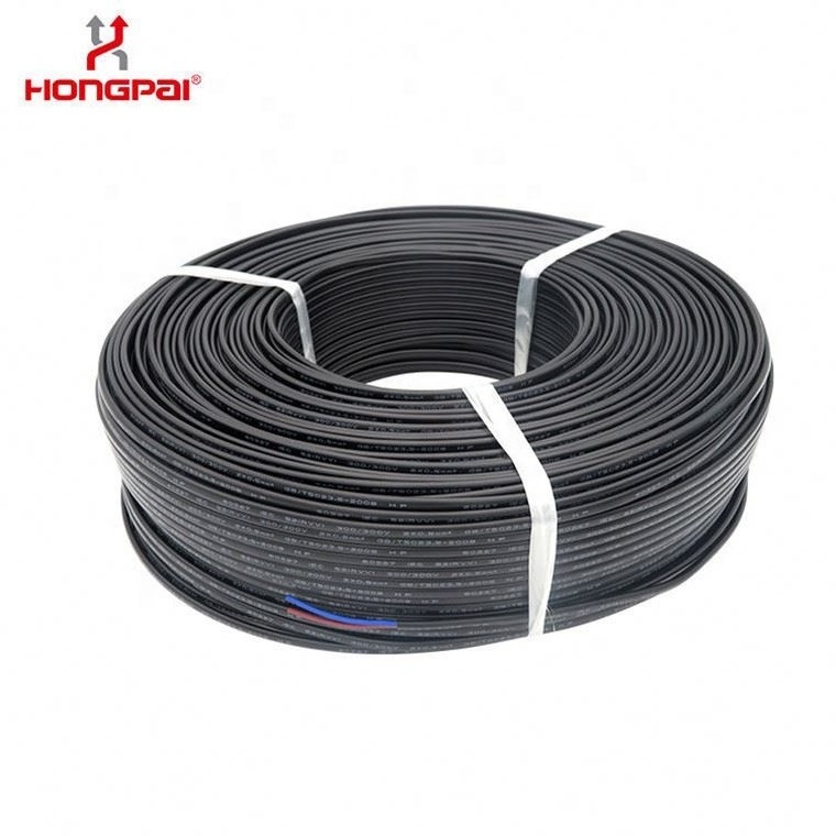 60227 EC53-EC52 Customization Parallel Two Core Sheath Wire With High Quality Black Cable Pvc