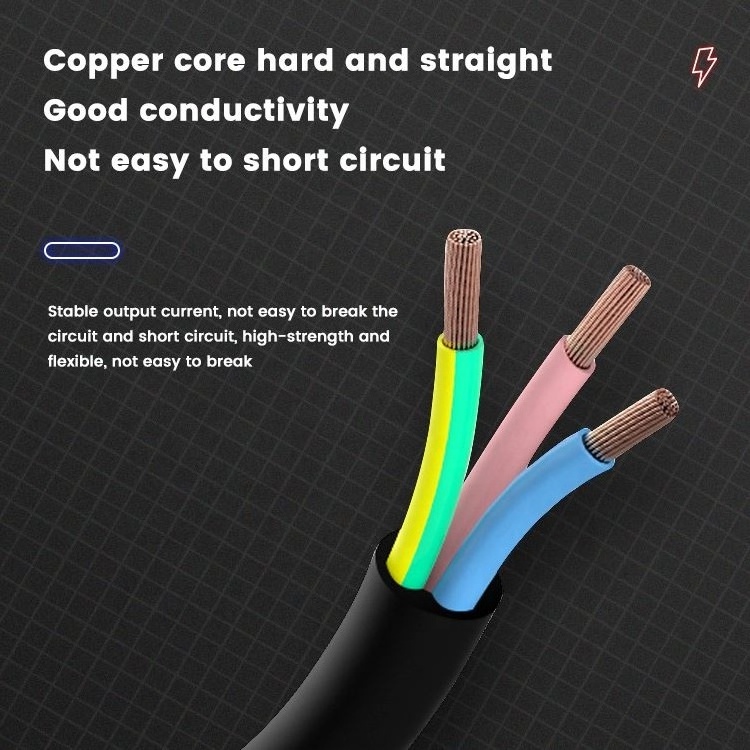 UL 2464 28-18 AWG High Quality Copper Conductor Pvc Insulation Sheath Wire Supporting Electrical Cable