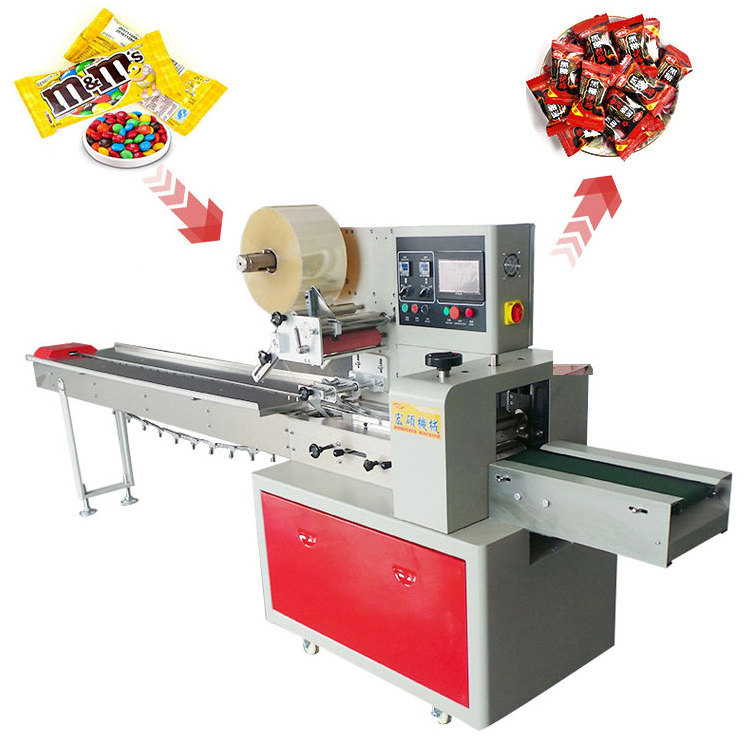 2022 Hot Sale Automatic Fast Speed Small Packaging Machine Candy Packing Machine Small