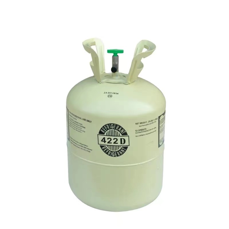 Premium manufacturers sell 30 pound bottles of cooling gas Low price refrigerant gas r422d