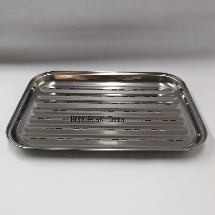 Barbecue Grilling Tray/Baking Pan/Stainless Steel BBQ Roasting Pan