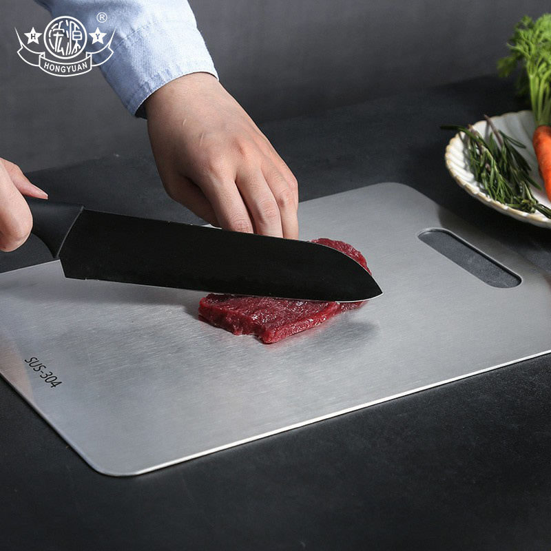 Cheese cutting board various sizes 304 stainless steel cutting boards for kitchen