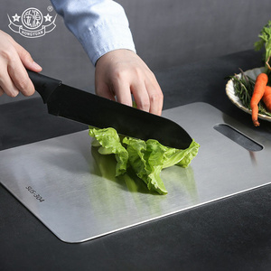 Cheese cutting board various sizes 304 stainless steel cutting boards for kitchen