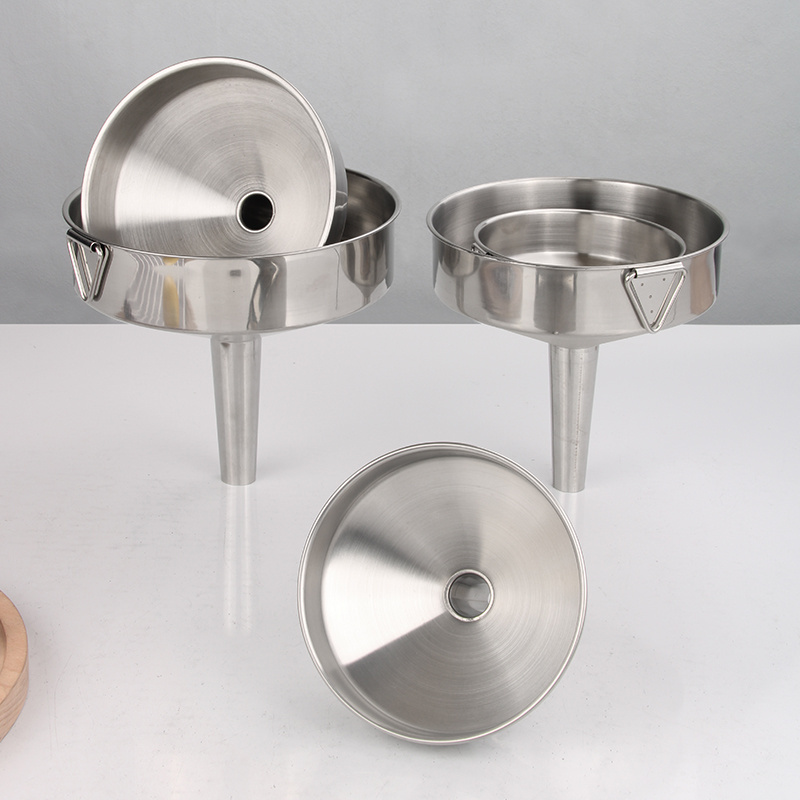 Homeware Kitchen Funnel Stainless Steel Oil Funnel