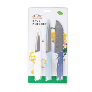 Chinese Yangjiang factory Sand finished kitchen knife set paring knife stainless steel kitchen knives