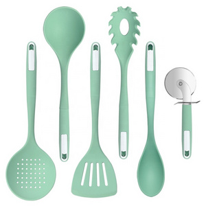 Hot Selling New Arrival Silicone Kitchen Utensils Set Essential Home Cooking Tools and Gadgets For Supermarket Home Accessories