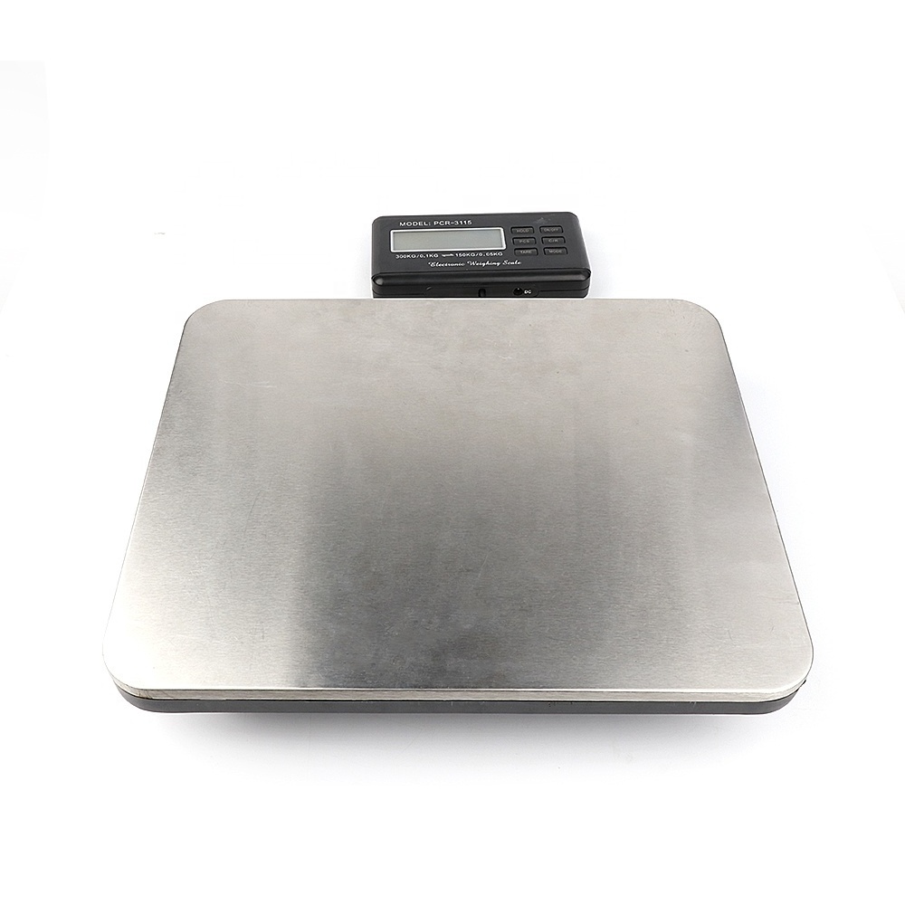 300kg Large Platform Heavy Duty Shipping Floor Scale Postal Weighing Scale