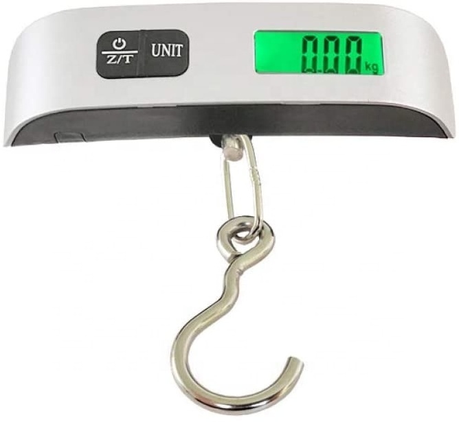 Portable 50KG Digital Electronic Hanging Business Weighing Luggage Scale