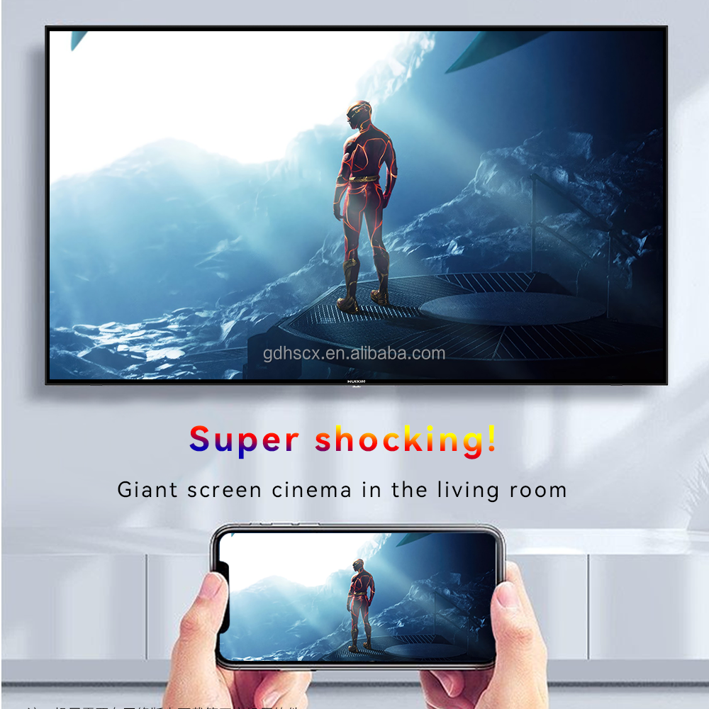 Wholesale 4K Ultra UHD Explosion-proof Television P1E DVB T2 S2 HD LED WebOS Google Android Smart TV