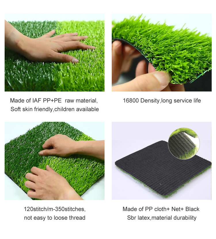 Factory Price Outdoor Green Lawn Carpet Artificial Grass Football Field Artificial Grass Turf For Soccer