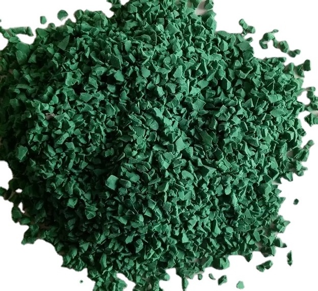 Environmentally Friendly  Epdm Rubber Particles Granulated Color Rubber Granules for Artificial Grass Infill