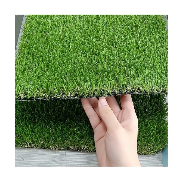 Outdoor Tile Mat Garden Field  Fire Resistant Synthetic Turf Artificial Carpet Grass Turf Artificial Grass