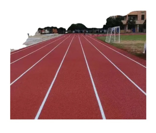 Playground Runway Track Synthetic Spray Coat Running Track EPDM  Rubber Running Track