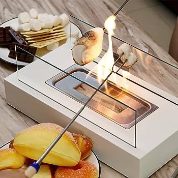 High Quality Alcohol Burner Indoor Portable Mini Fireplace Fire Pit Tabletop Alcohol Fireplace Square Outdoor Alcohol Fireplace