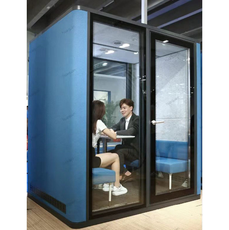 design public office pods soundproof phone booth sound acoustic quiet barrier big size recording studio sound proof booth