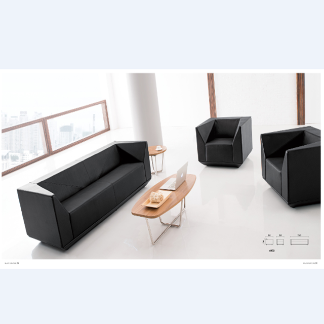 High Quality Modern Leather office Sofa Set For Reception Executive Vip Room Airport Public Area Waiting