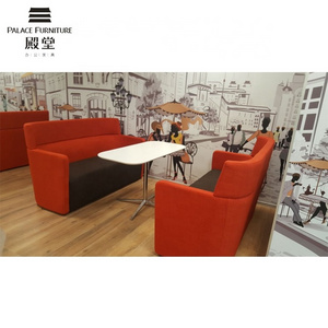 Restaurant booth seating modern cafe furniture sofa