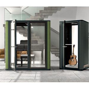 Movable Musical Studio Piano Drums Practice Acoustic Booths  Soundproof Recording Booth Home Silence Booth