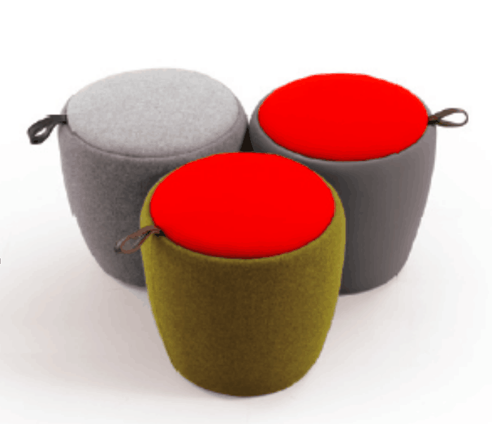 Fabric Ottoman Stool HotSales Colorful Round Stool Stool seat