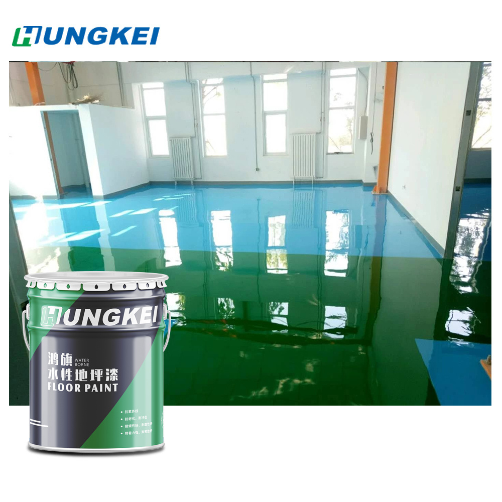 Customized Oil Based Enamel Excel Floor Resin Acrylic Polyurethane Coating 2k Urethane Paint