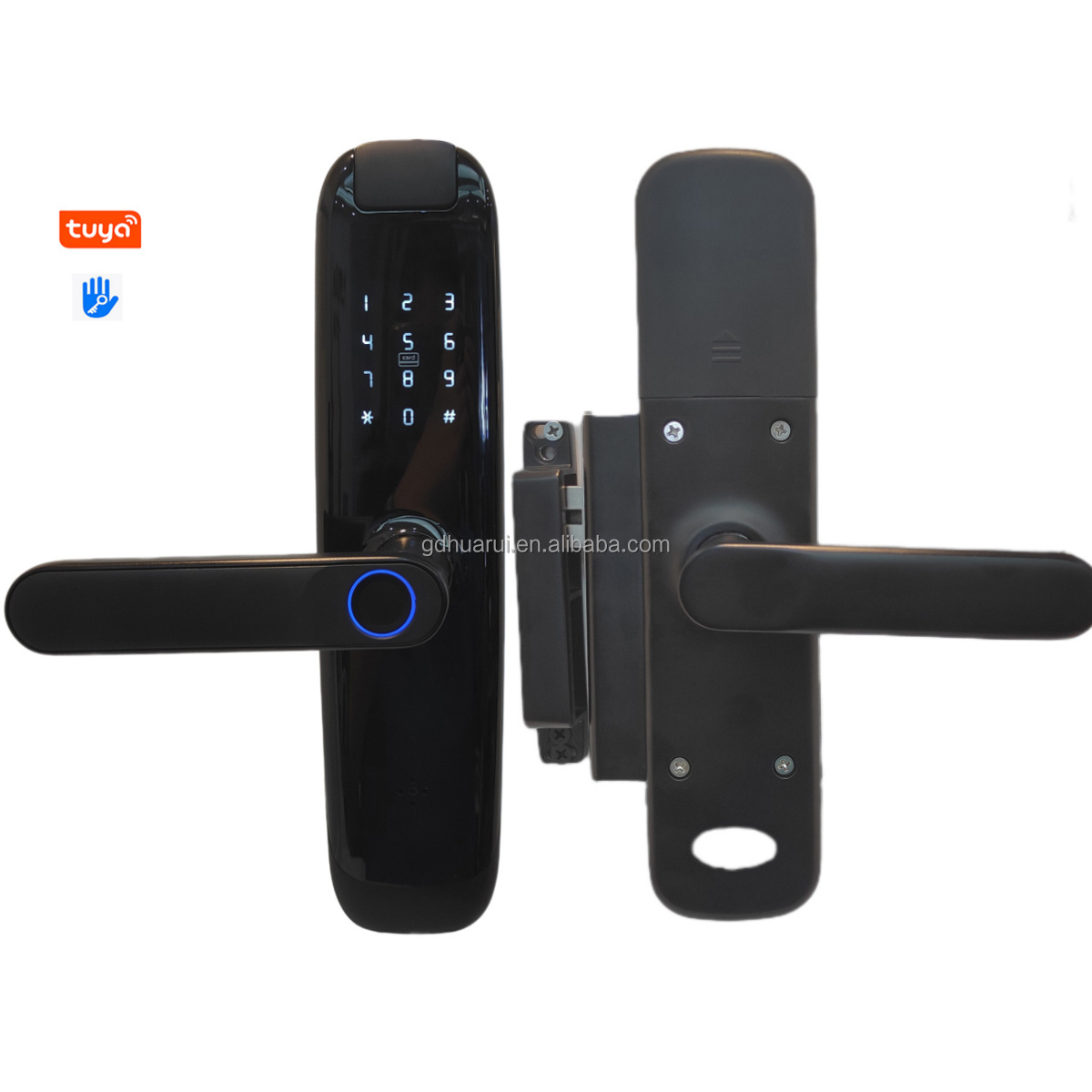 Integrated Tuya intelligent cerradura electric TTlock Smart Door Lock bedroom fingerprint door Digital Keyless lock