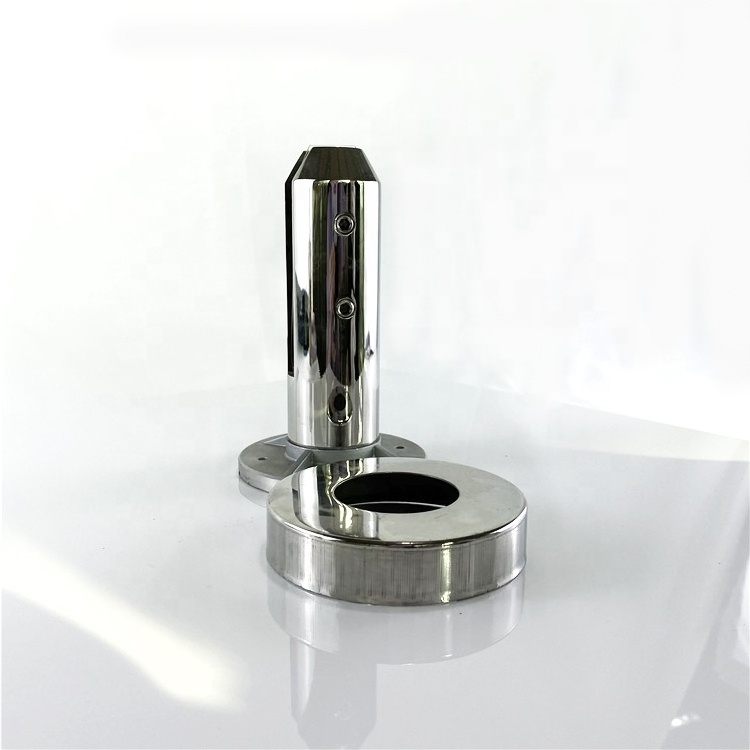 Stainless Steel Round Frameless Railing Balustrade Glass Spigot