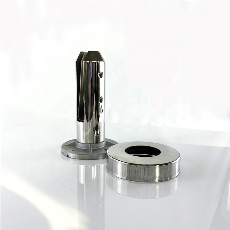 Stainless Steel Round Frameless Railing Balustrade Glass Spigot