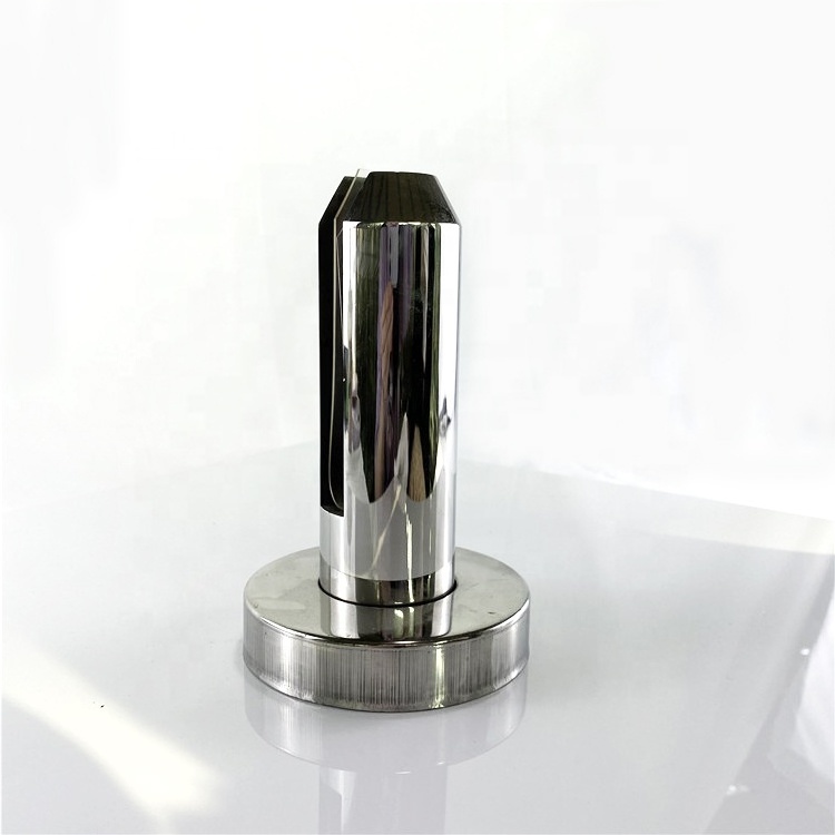 Stainless Steel Round Frameless Railing Balustrade Glass Spigot