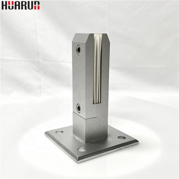 Nice quality aluminium glass railing spigot pillar for balcony railings