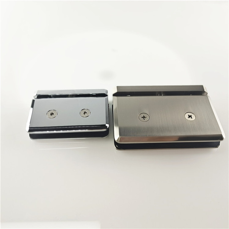 360 Degree floor hinge Glass to Wall Glass Clamp 8-12 mm glass