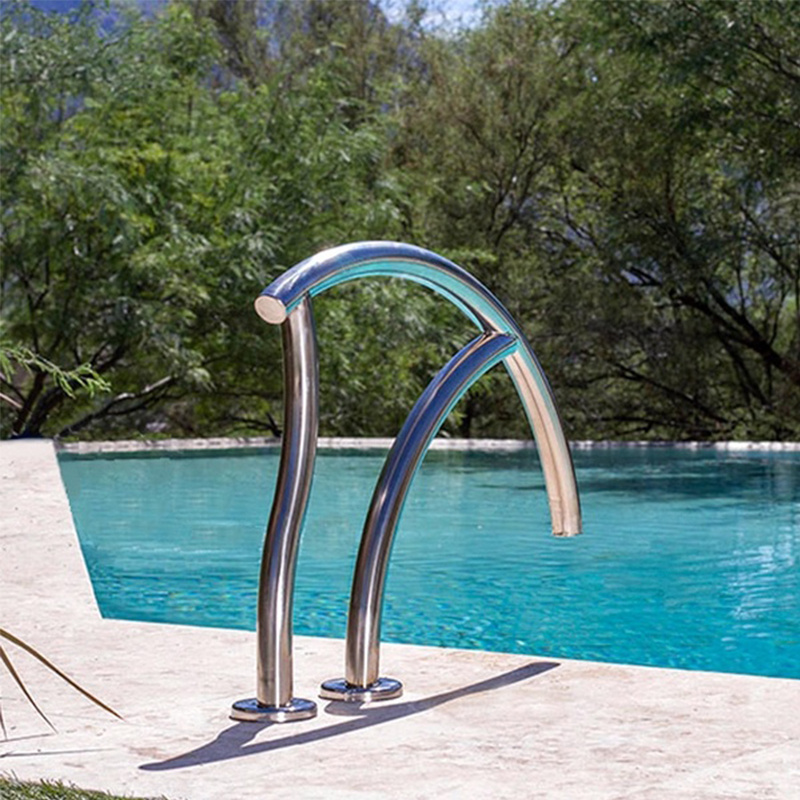 Factory wholesale swimming pool accessories removable stainless steel swimming pool handrail