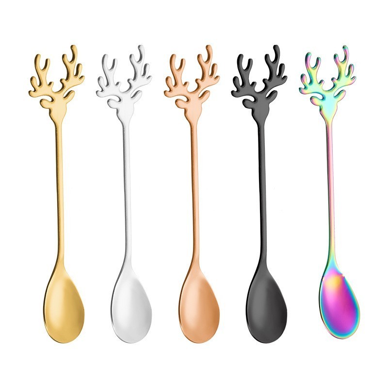 Wholesale Creative Gift Coffee spoon dessert 304 stainless steel spoon