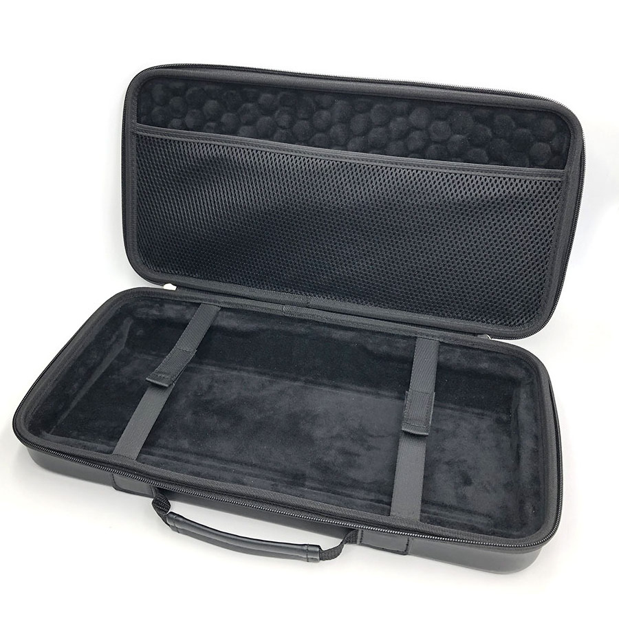 Black EVA Hard Carry Case For Mechanical Keyboard Wireless Keyboard Storage Bag