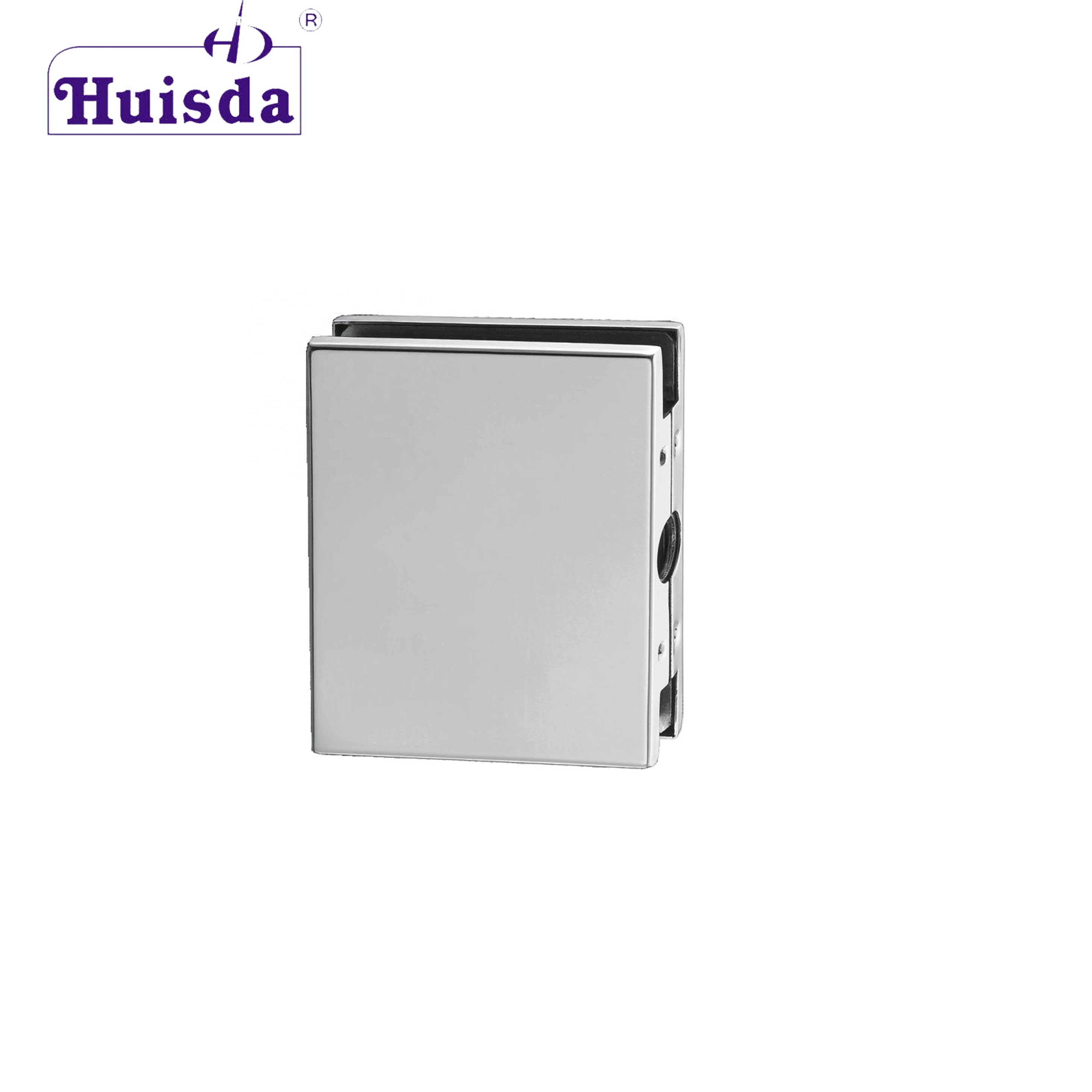 HSD 542B Glass Door Lock Keeper Stainless Steel 304 Cover With Four Keys for 10-12 mm Glass Door