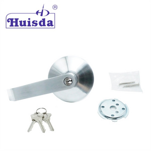 Panic Bar Lever Door Lock for Fire Door Zinc Alloy Interior Lock Cam Latch in Satin Nickel