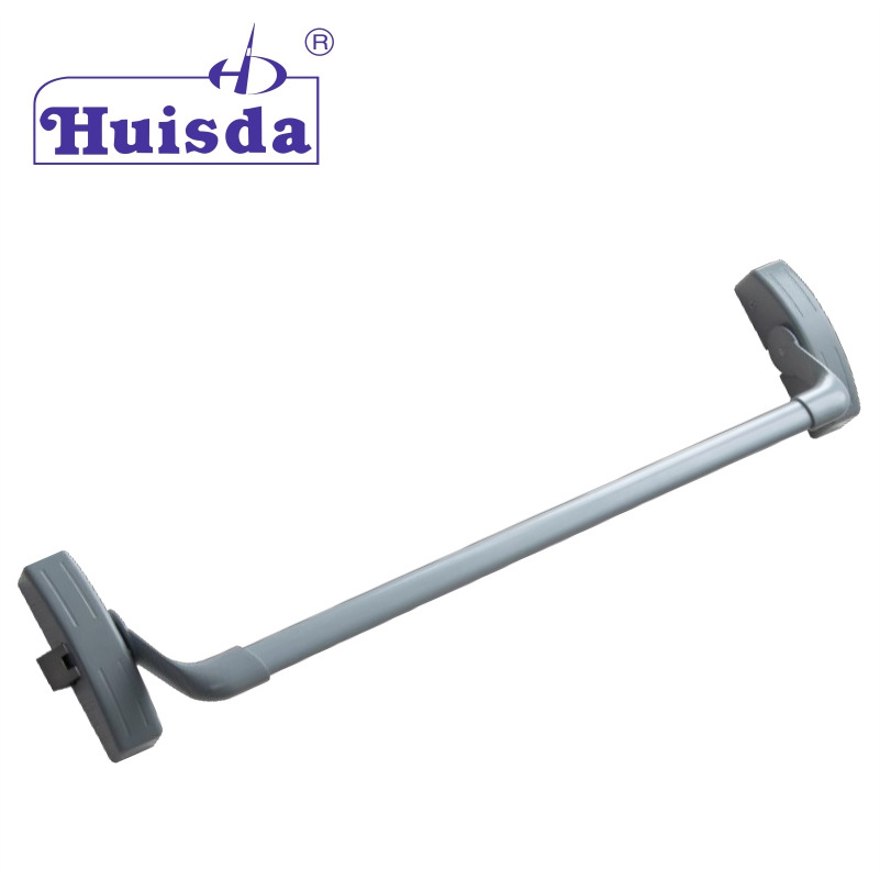 Two Point Anti Panic Bar with Rod Double Door Fire Rated Vertical Panic Bar Iron Push Bar